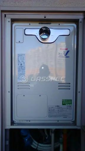 施工後の暖房熱源機（リンナイ RUFH-V1613AT2-3(B)）