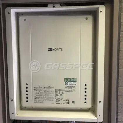 施工後の給湯器（ノーリツ GT-2460SAWX-TB-1 BL）