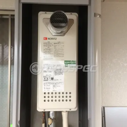 施工後の給湯器（ノーリツ GT-2053SAWX-T-2 BL）