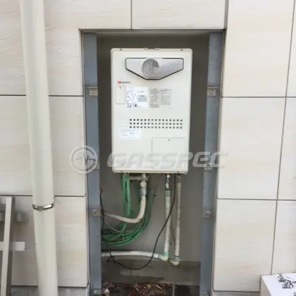 施工後の暖房熱源機（ノーリツ GTH-2444SAWX3H-T-1 BL）