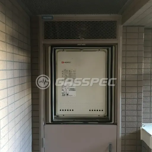 交換前の給湯器（ノーリツ GT-2428SAWX-H）