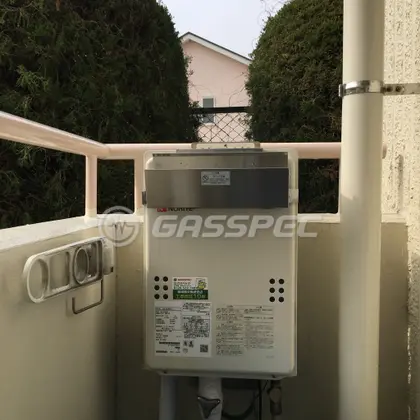 施工後の給湯器（ノーリツ GQ-2039WS-1）