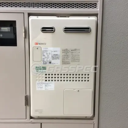 施工後の暖房熱源機（ノーリツ GTH-2444AWX3H-1 BL）