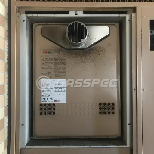 交換前の給湯器（ノーリツ GT-2422AWX-T）