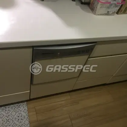 施工前のビルトイン食洗機（NP-P45X1S1AA）
