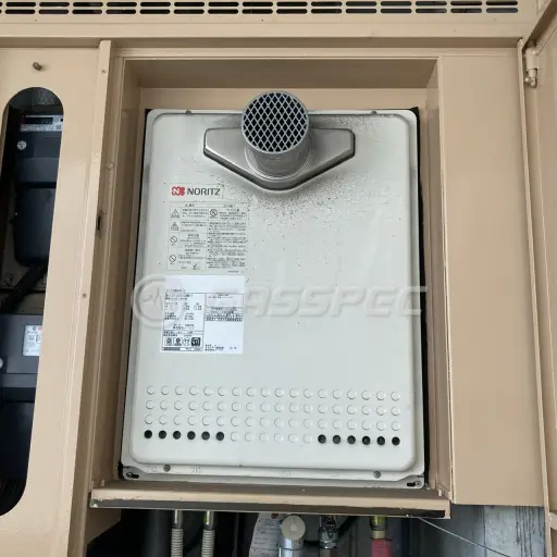交換前の給湯器（ノーリツ GT-2428SAWX-T）
