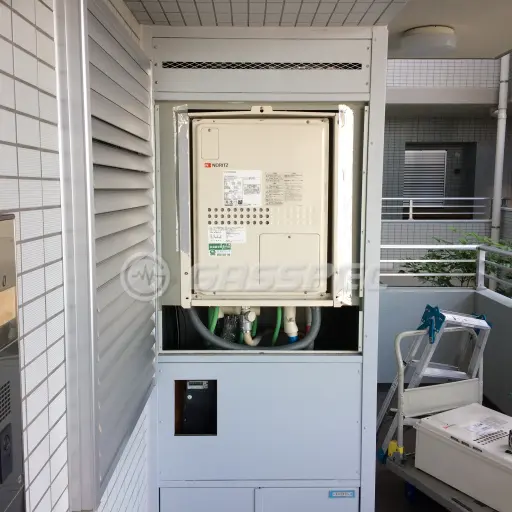 交換後の暖房熱源機（ノーリツ GTH-2445AWX3H-H-1 BL）