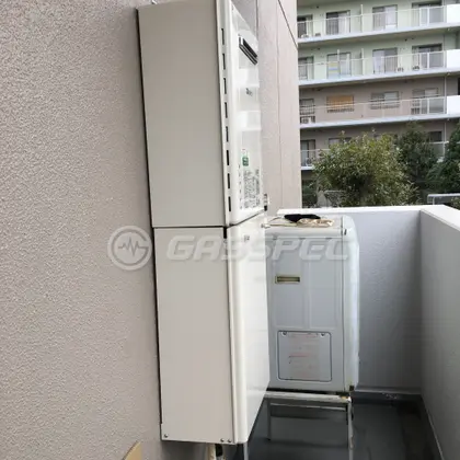 施工後の給湯器（ノーリツ GT-1660SAWX-1 BL）