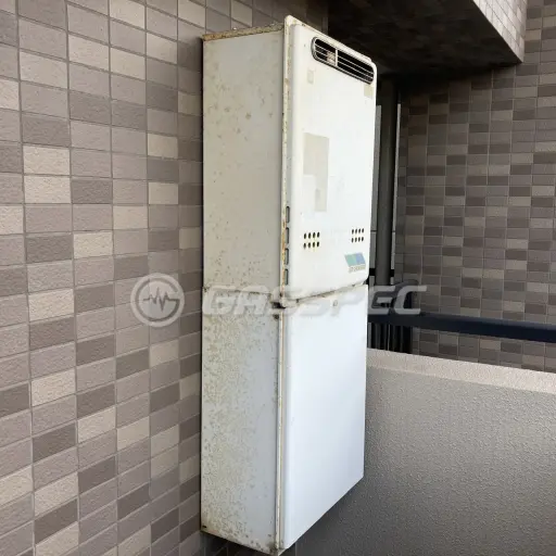 交換前の給湯器（ノーリツ GT-2400SAW）