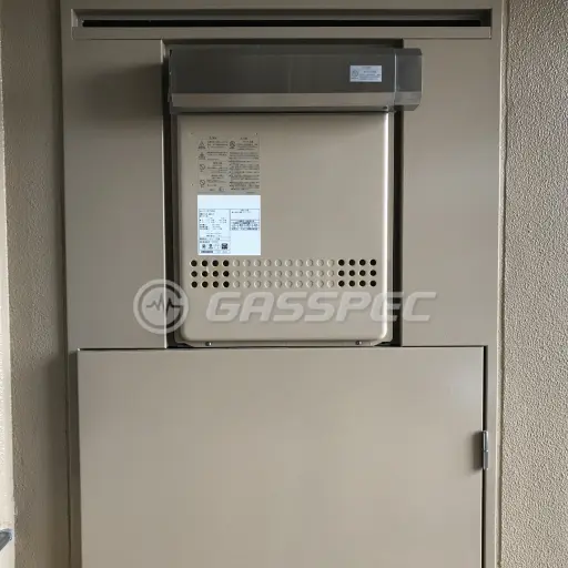 交換前の給湯器（ノーリツ GT-2027SAWX）