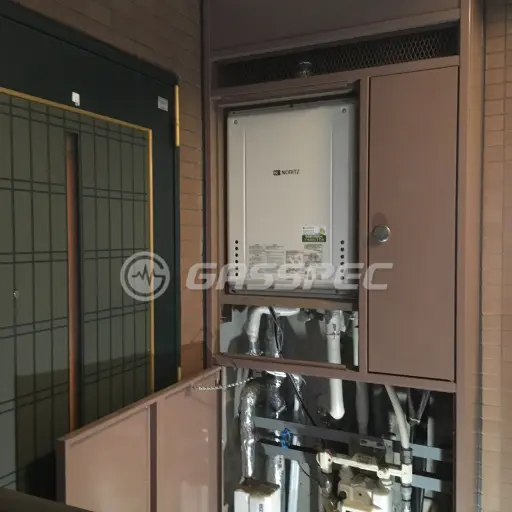 交換後の給湯器（ノーリツ GT-2060SAWX-H BL）