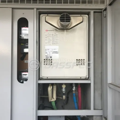 交換前の給湯器（ノーリツ GT-2427SAWX-T-1）