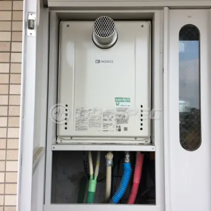施工後の給湯器（ノーリツ GT-2460AWX-T-1 BL）