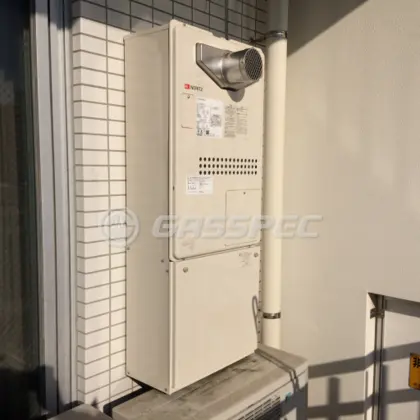 施工後の暖房熱源機（ノーリツ GTH-2444AWX3H-T-1 BL）
