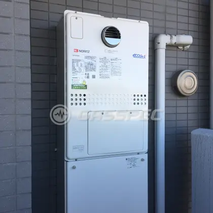 施工後の暖房熱源機（ノーリツ GTH-C2450AW3H-1 BL）
