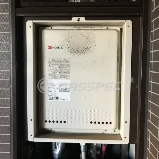 交換前の給湯器（ノーリツ GT-2428SAWX-H）