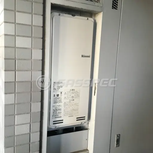 交換後の給湯器（リンナイ RUF-SA1615SAU）