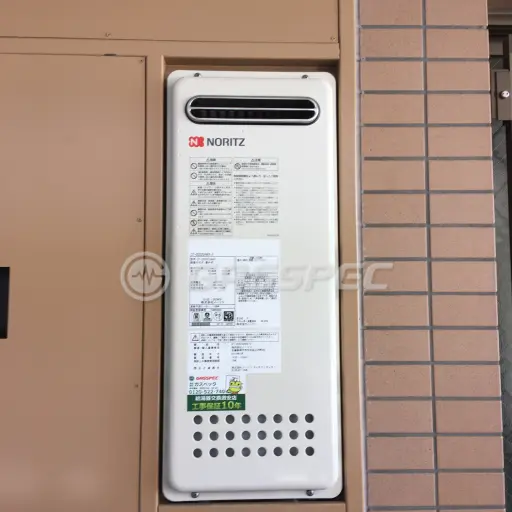 交換後の給湯器（ノーリツ GT-2053SAWX-2 BL）