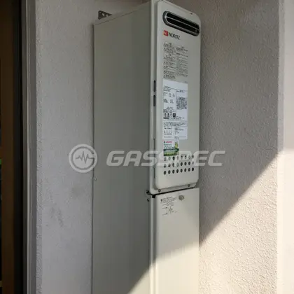 施工後の給湯器（ノーリツ GT-2053SAWX-2 BL）