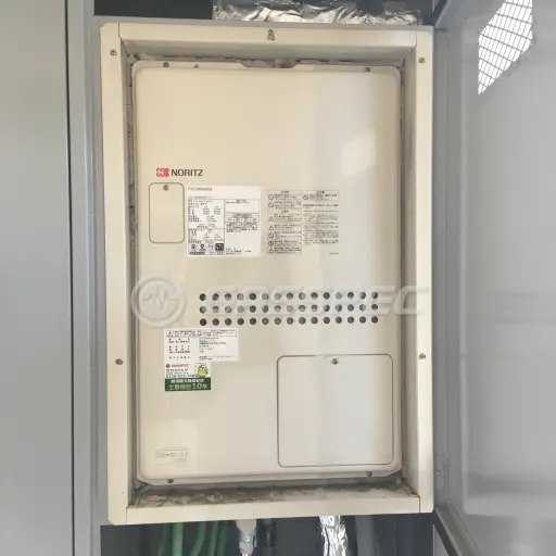 交換後の暖房熱源機（ノーリツ GTH-2444AWX3H-H-1 BL）