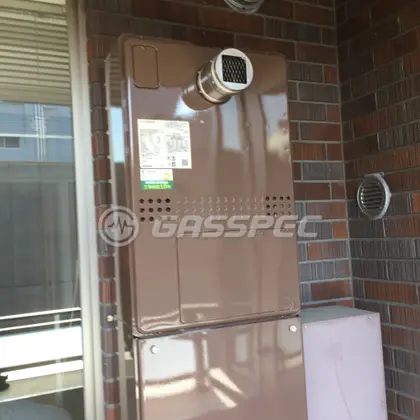 施工後の暖房熱源機（ノーリツ GTH-C2450AW3H-T-1 BL）