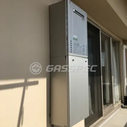 施工後の給湯器（ノーリツ GT-C2462AWX BL）