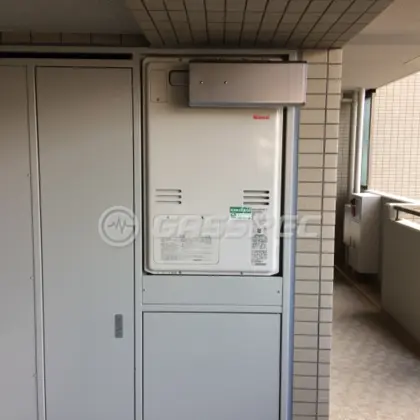 施工後の暖房熱源機（リンナイ RUFH-A2400AA2-3）