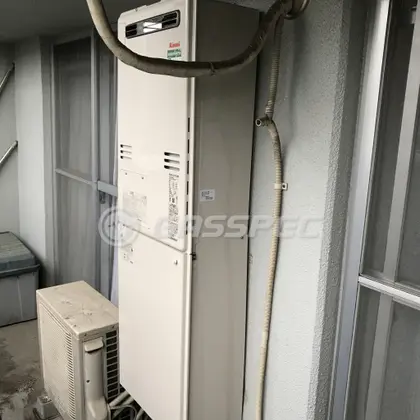 施工後の暖房熱源機（リンナイ RUFH-A1610AW）