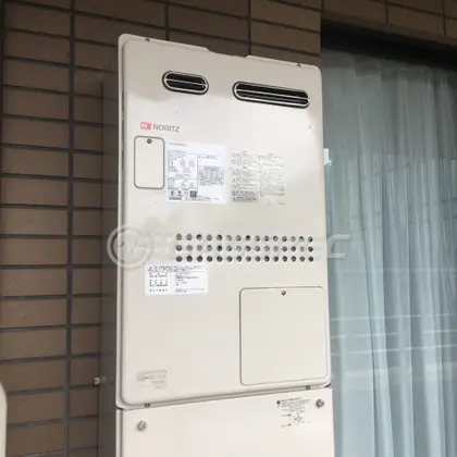 施工後の暖房熱源機（ノーリツ GTH-2444AWX3H-1 BL）