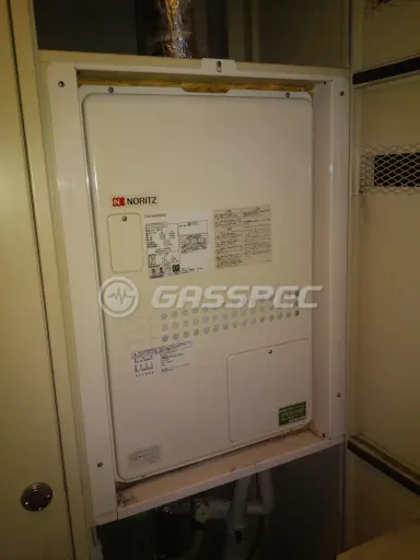 施工後の暖房熱源機（ノーリツ GTH-2444AWX3H-H-1 BL）