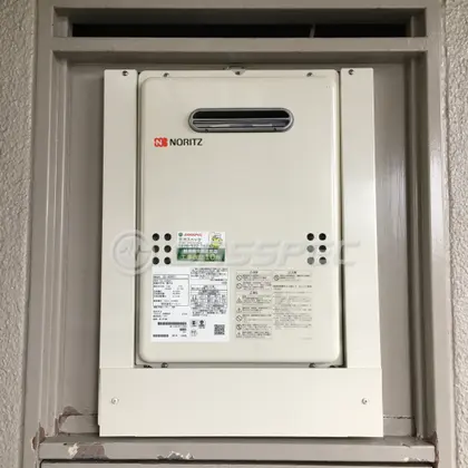 施工後の給湯器（ノーリツ GQ-1639WS-1）