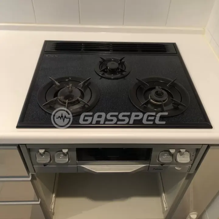 交換前のビルトインガスコンロ（パロマ PKD-61SGV-1L）