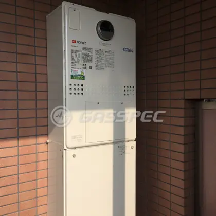 施工後の暖房熱源機（ノーリツ GTH-C2450AW3H-1 BL）