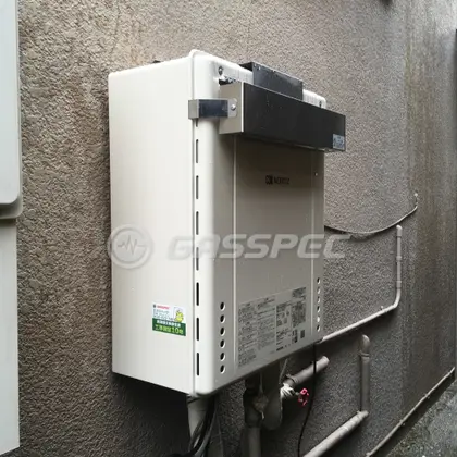 施工後の給湯器（ノーリツ GT-2060SAWX-1 BL）