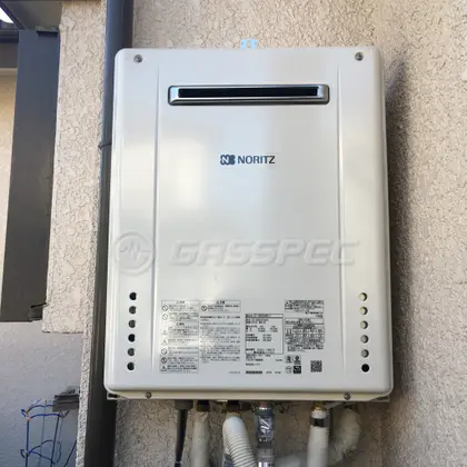 施工後の給湯器（ノーリツ GT-2060SAWX-1 BL）