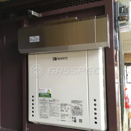 施工後の給湯器（ノーリツ GT-1660SAWX-1 BL）