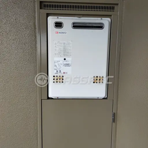 交換前の給湯器（ノーリツ GT-2022SAWX）