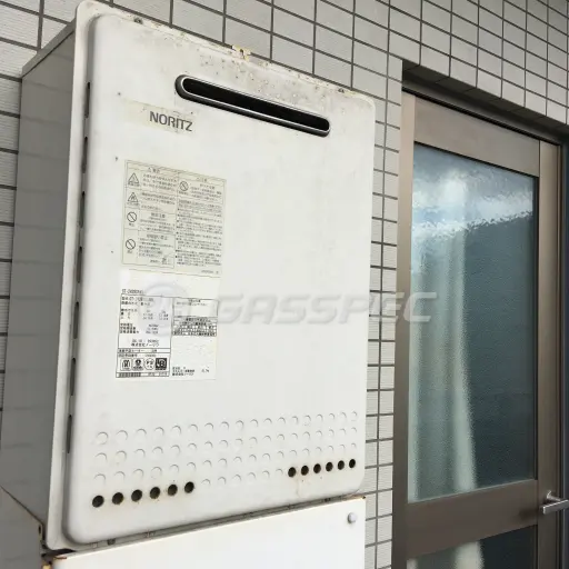 交換前の給湯器（ノーリツ GT-2428SAWX）