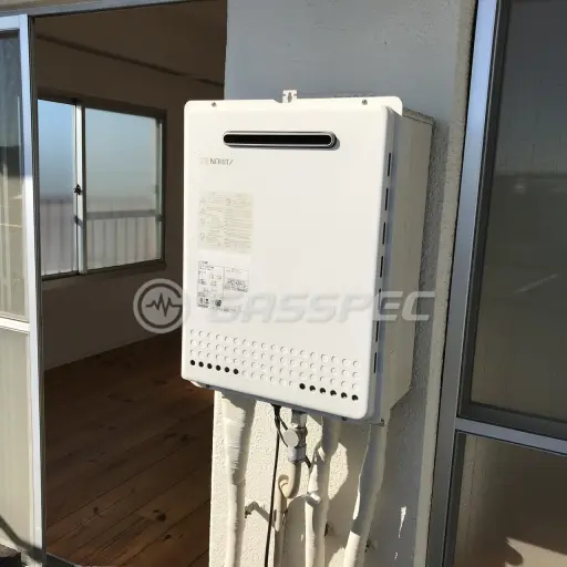 交換前の給湯器（ノーリツ GT-2050AWX）