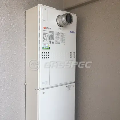 施工後の暖房熱源機（ノーリツ GTH-C2450AW3H-T-1 BL）