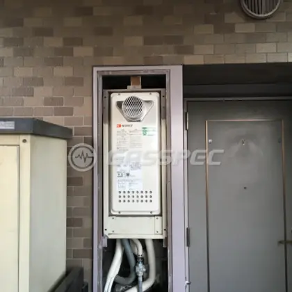 施工後の給湯器（リンナイ GT-1653SAWX-T-2 BL）