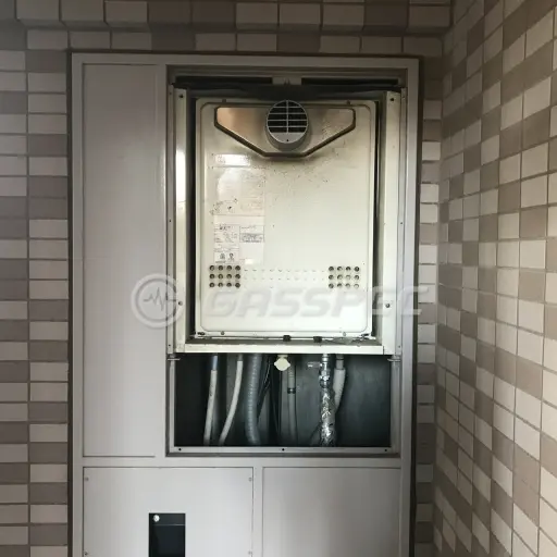交換前の給湯器（ノーリツ GT-2422SAWX-T）