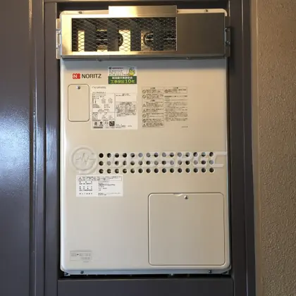 施工後の暖房熱源機（ノーリツ GTH-2444AWX3H-1 BL）