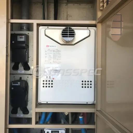 交換前の給湯器（ノーリツ GT-2422SAWX-T）