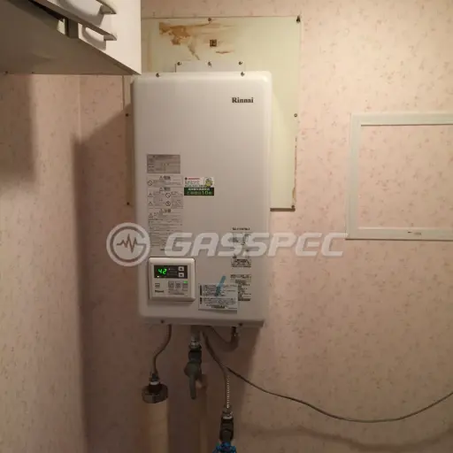 交換後の給湯器（リンナイ RUX-V1316FFDA-E）