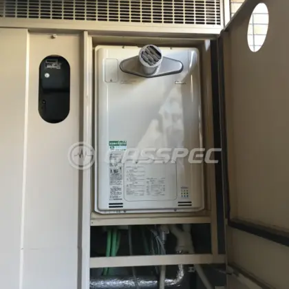 施工後の暖房熱源機（リンナイ RUFH-TE2405AT2-3）