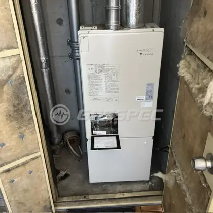 施工前の暖房熱源機（AD-2805AFSW3Q）