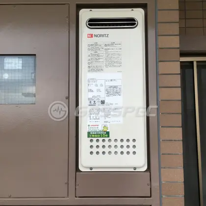 施工後の給湯器（ノーリツ GT-2053AWX-2 BL）