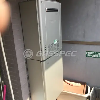 施工後の給湯器（ノーリツ GT-C2462AWX BL）