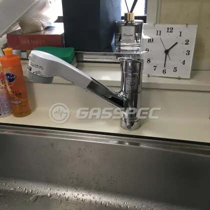 施工後の水栓・蛇口（TOTO TKGG32EB1S）